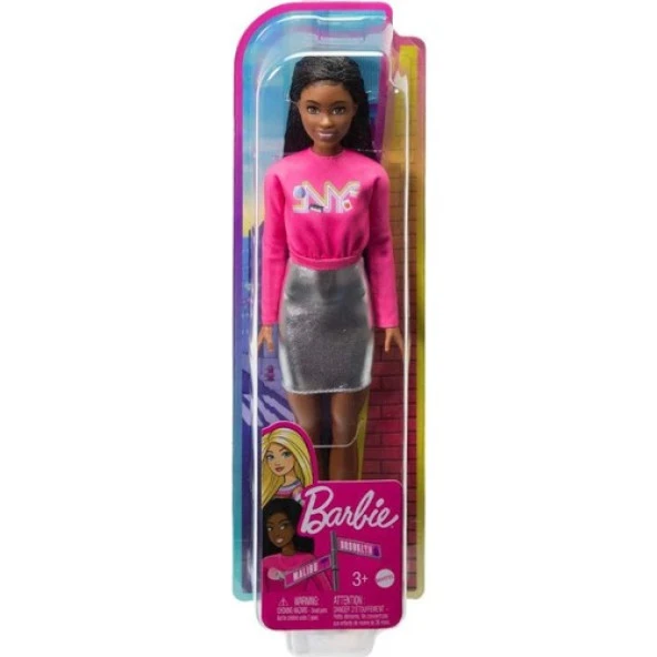 Barbie Yeni Brooklyn Bebeği HGT14 Lisanslı Ürün