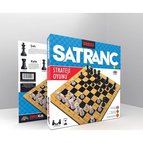 Satranç Redka Ahşap Satranç Akıl Oyunları Lisanslı Ürün ürün görseli 1