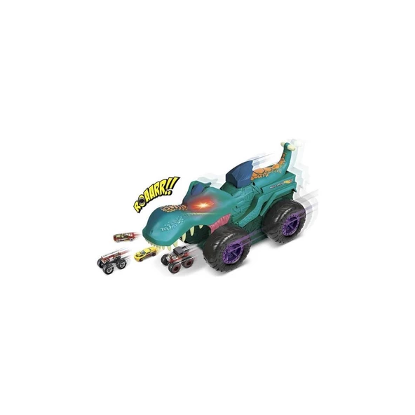 Hot Wheels Monster Trucks Araba Yiyen Mega Wrex GYL13 Lisanslı Ürün - Resim 2
