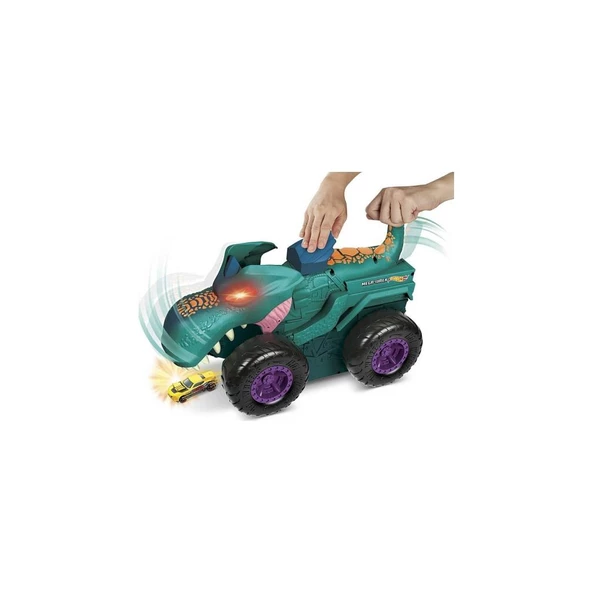 Hot Wheels Monster Trucks Araba Yiyen Mega Wrex GYL13 Lisanslı Ürün - Resim 3