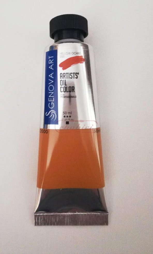 Cenova Art Profesyonel Yağlı Boya 500 Yellow Ochre 50ml ürün görseli