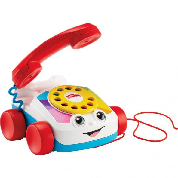 Fisher Price Eğitici Sürüklenebilir Çevirmeli Geveze Telefon FGW66 - 3