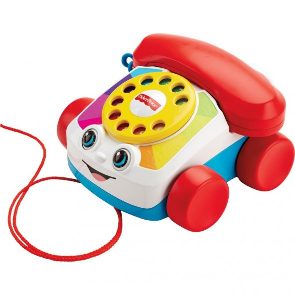Fisher Price Eğitici Sürüklenebilir Çevirmeli Geveze Telefon FGW66 - 4