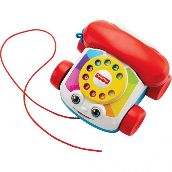 Fisher Price Eğitici Sürüklenebilir Çevirmeli Geveze Telefon FGW66 - 5