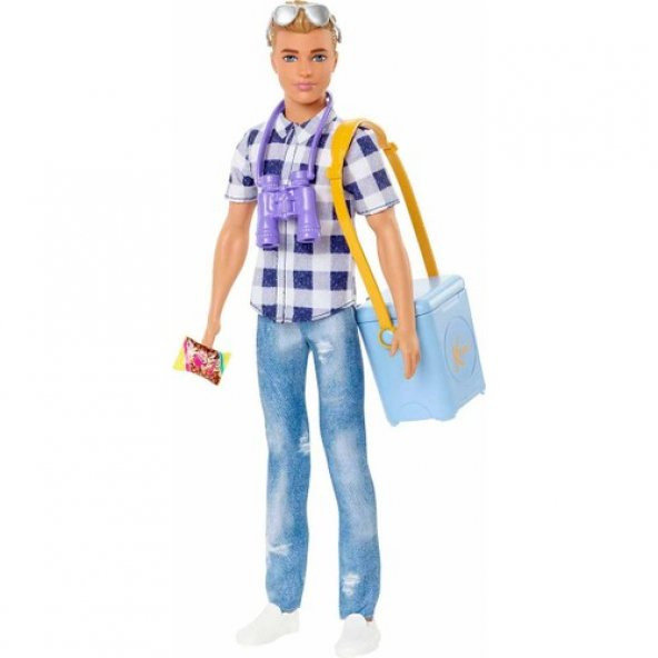 Barbie Ken Kampa Gidiyor HHR66 Lisanslı Ürün - 2