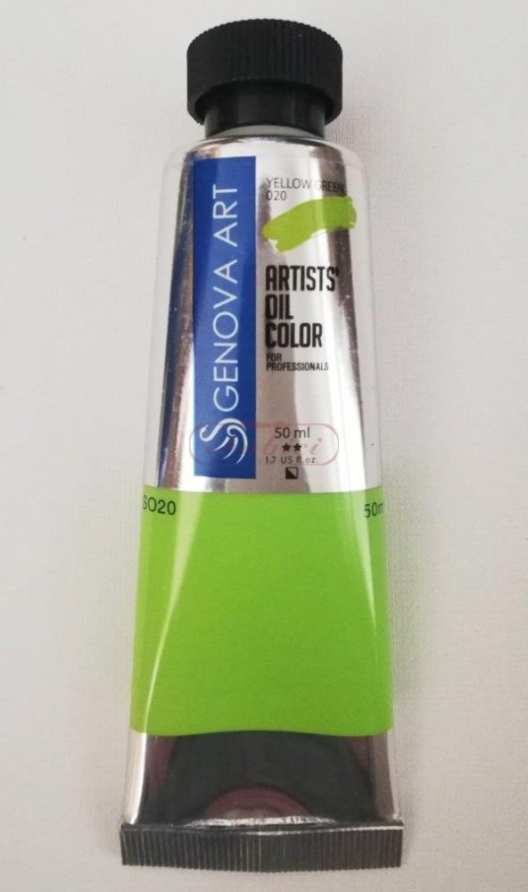 Cenova Art Profesyonel Yağlı Boya 020 Yellow Green 50ml