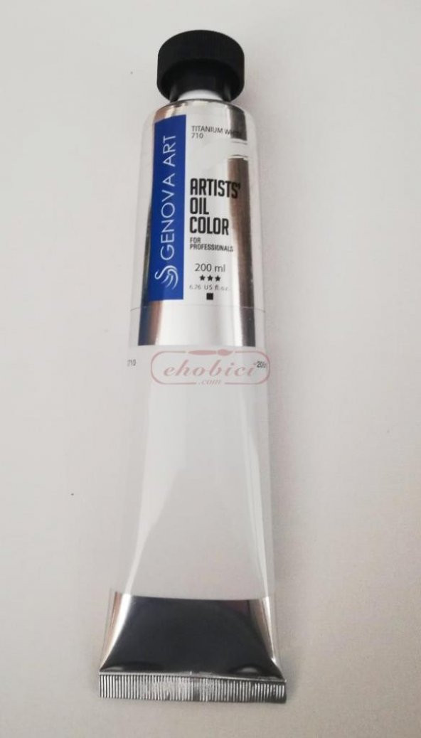 Cenova Art Profesyonel Yağlı Boya 710 Titanium White 200ml ürün görseli