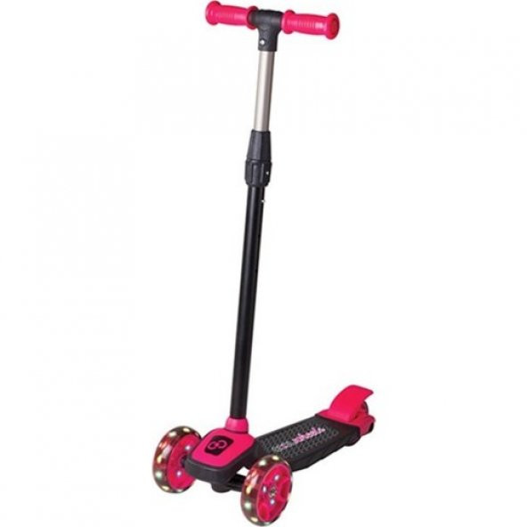 Cool Wheels 3+ Yaş 40 Kg Pembe Renk Işıklı Scooter