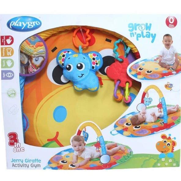 Oyun Halısı Playgro Zürafa Jerry Oyun Halısı 9316 Lisanslı Ürün - 2