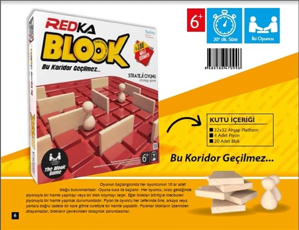 Redka Blook Koridor Akıl ve Strateji Oyunu - Resim 2