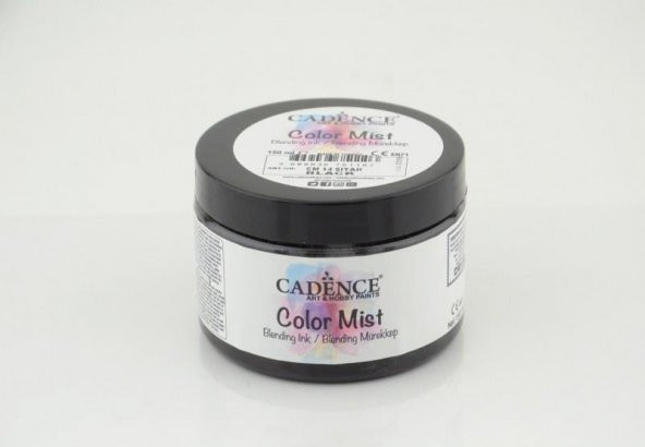 Cadence Color Mist CM-14 Siyah Blending Mürekep