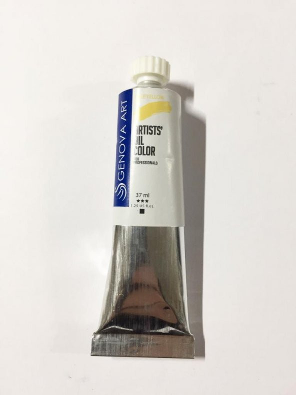 Cenova Art Profesyonel Yağlı Boya 64 Pale Yellow 37ml