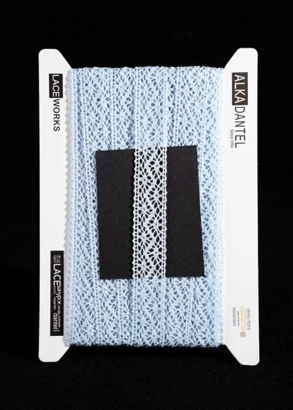 ALKA DANTEL MERSERİZE KOPANAKİ 10 METRE 8752 MERSERİZE SKY BLUE