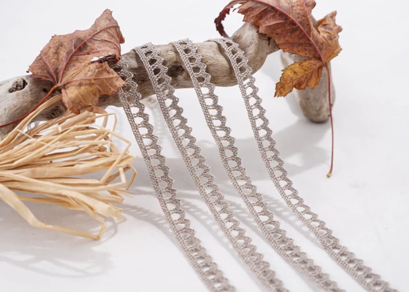 ALKA DANTEL MERSERİZE KOPANAKİ 10 METRE 636 MERSERİZE GREY - 2