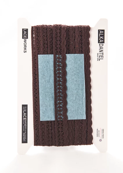 ALKA DANTEL MERSERİZE KOPANAKİ 10 METRE 802 MERSERİZE BROWN