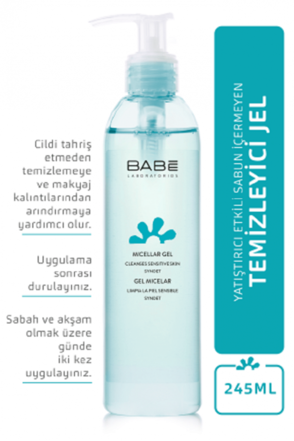 Babe Soothing Micellar Yatıştırıcı Temizleme Jeli 240 Ml - 2