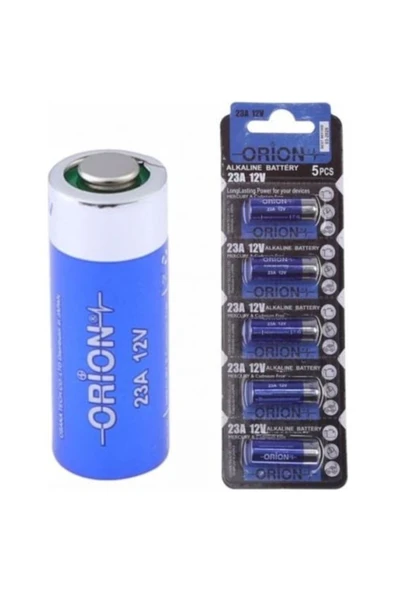 23a 12v Alkalin Pil 5'li Paket