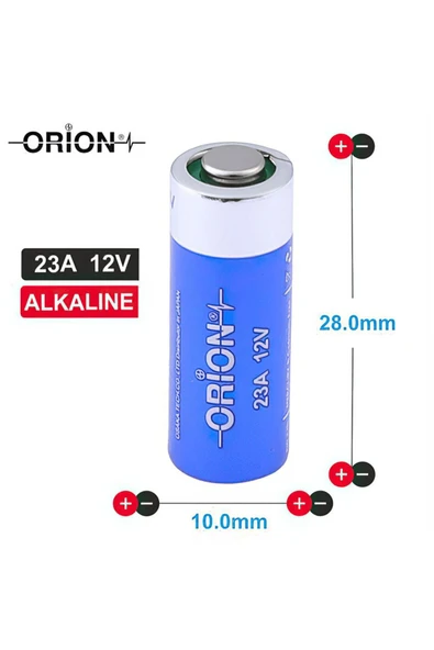 23a 12v Alkalin Pil 5'li Paket - 3