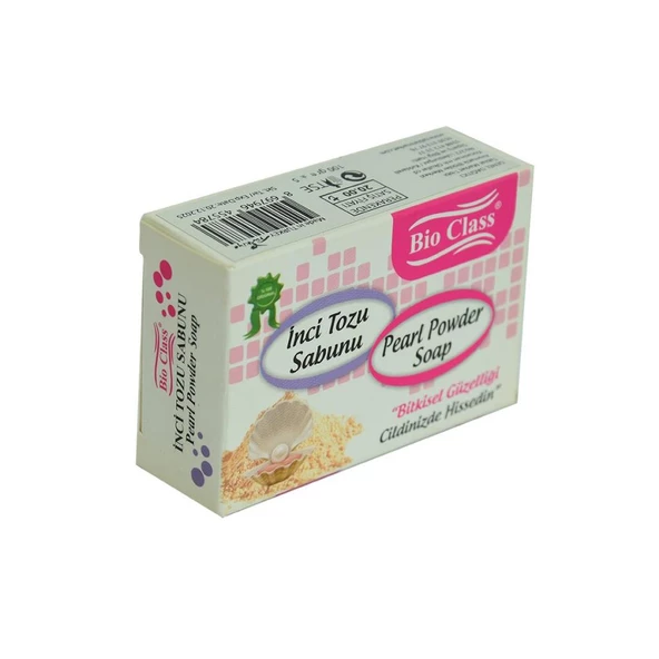 Bio Class İnci Tozu Sabunu Pearl Powder Soap 100GR - 2
