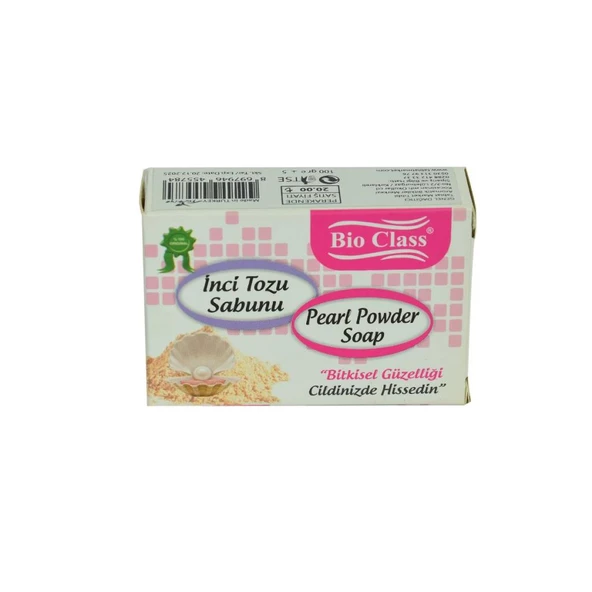 Bio Class İnci Tozu Sabunu Pearl Powder Soap 100GR - 4