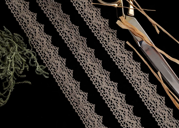 ALKA DANTEL MERSERİZE KOPANAKİ 10 METRE 8752 MERSERİZE LİNEN - 2