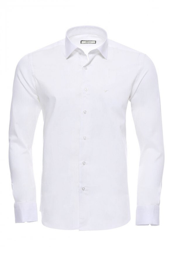 Modelli Slimfit Krem Gömlek - 2