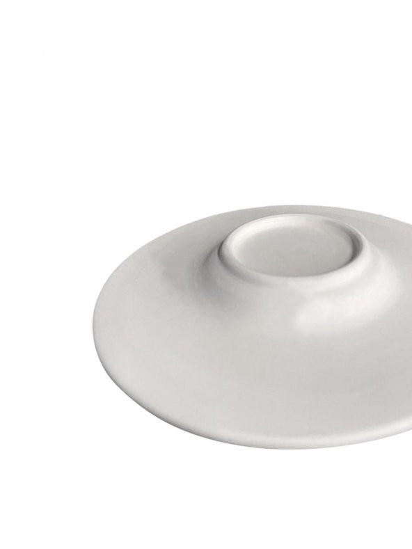 14 Cm Fincan Tabağı | Seramik Bisküvi (Ham Ürün) - Resim 2