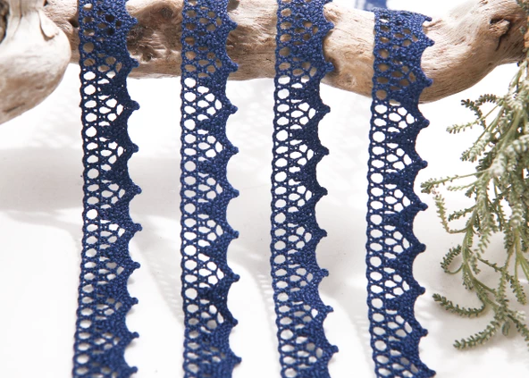 ALKA DANTEL MERSERİZE KOPANAKİ 10 METRE 901 MERSERİZE NAVY - 2