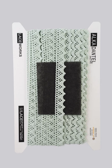 ALKA DANTEL MERSERİZE KOPANAKİ 10 METRE 901 MERSERİZE AQUA