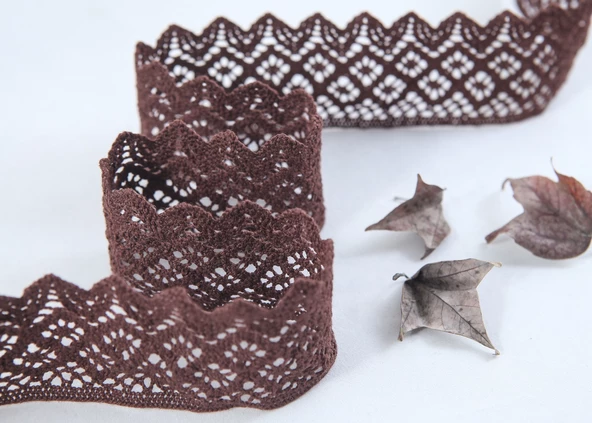 ALKA DANTEL PAMUK KOPANAKİ 10 METRE 404K PAMUK KAHVE - 3