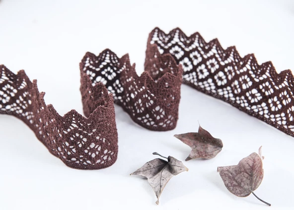 ALKA DANTEL PAMUK KOPANAKİ 10 METRE 404K PAMUK KAHVE