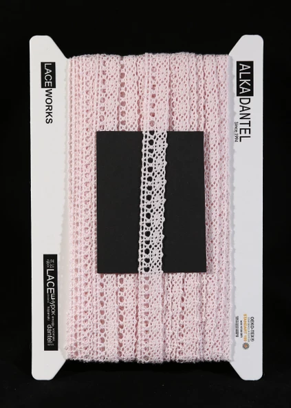 ALKA DANTEL PAMUK KOPANAKİ 10 METRE 405 PAMUK AÇIK PEMBE