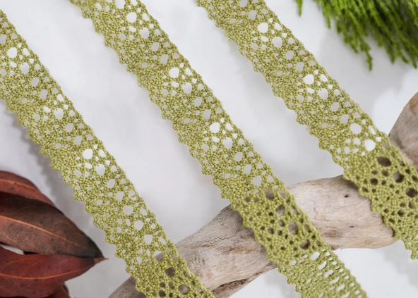 ALKA DANTEL PAMUK KOPANAKİ 10 METRE 405 PAMUK HAKİ - 2