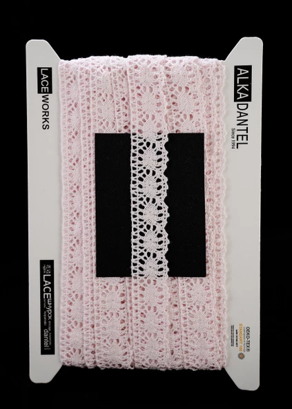 ALKA DANTEL PAMUK KOPANAKİ 10 METRE 583 PAMUK PUDRA