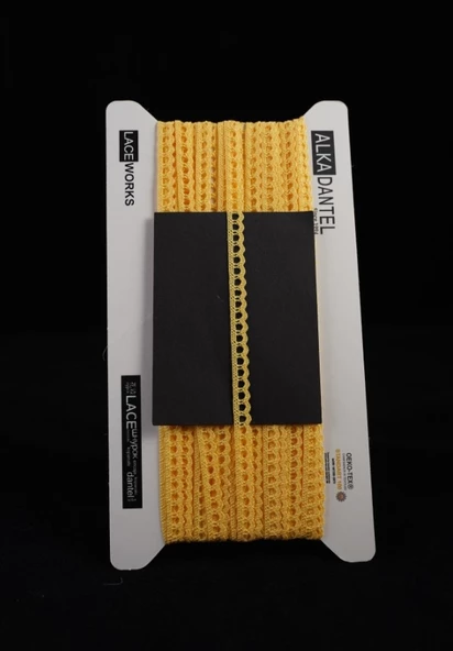 ALKA DANTEL PAMUK KOPANAKİ 10 METRE 636 PAMUK SARI - 2