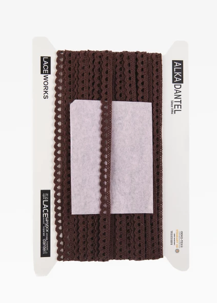 ALKA DANTEL PAMUK KOPANAKİ 10 METRE 636 PAMUK KAHVE - 2