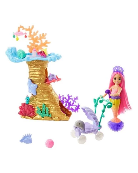 Barbie Deniz Hayvanları Oyun Seti HHG58 - 2