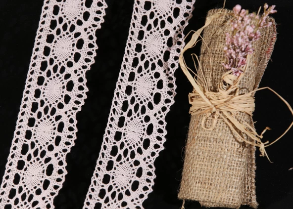 ALKA DANTEL PAMUK KOPANAKİ 10 METRE 3520 PAMUK PUDRA - 2