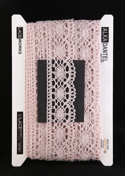 ALKA DANTEL PAMUK KOPANAKİ 10 METRE 3520 PAMUK PUDRA