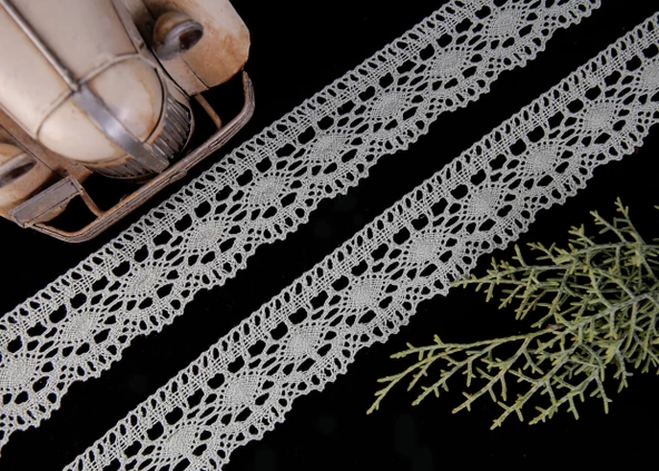 ALKA DANTEL PAMUK KOPANAKİ 10 METRE 3520 PAMUK MİNT YEŞİLİ - 2