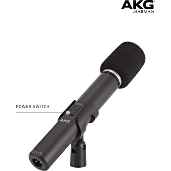 AKG C1000S Yüksek Performanslı Küçük Diyaframlı Kondenser Mikrofon - 5