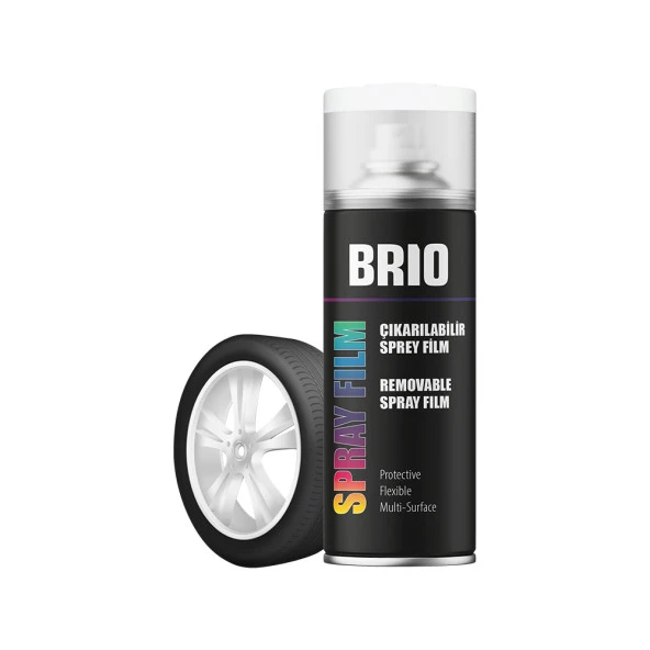 Brio Sprey Boya Çıkarılabilir Opak Beyaz 400 Ml