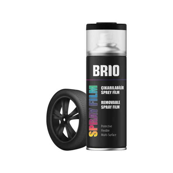 Brio Sprey Boya Çıkarılabilir Opak Siyah 400 Ml