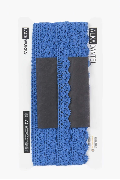 ALKA DANTEL PAMUK KOPANAKİ 10 METRE 515 PAMUK ROYAL BLUE