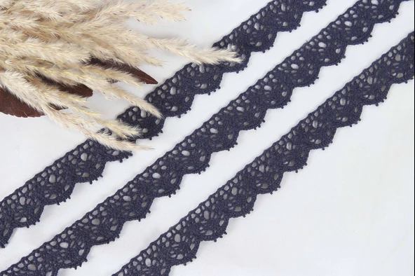 ALKA DANTEL PAMUK KOPANAKİ 10 METRE 515 PAMUK LACİVERT - 2