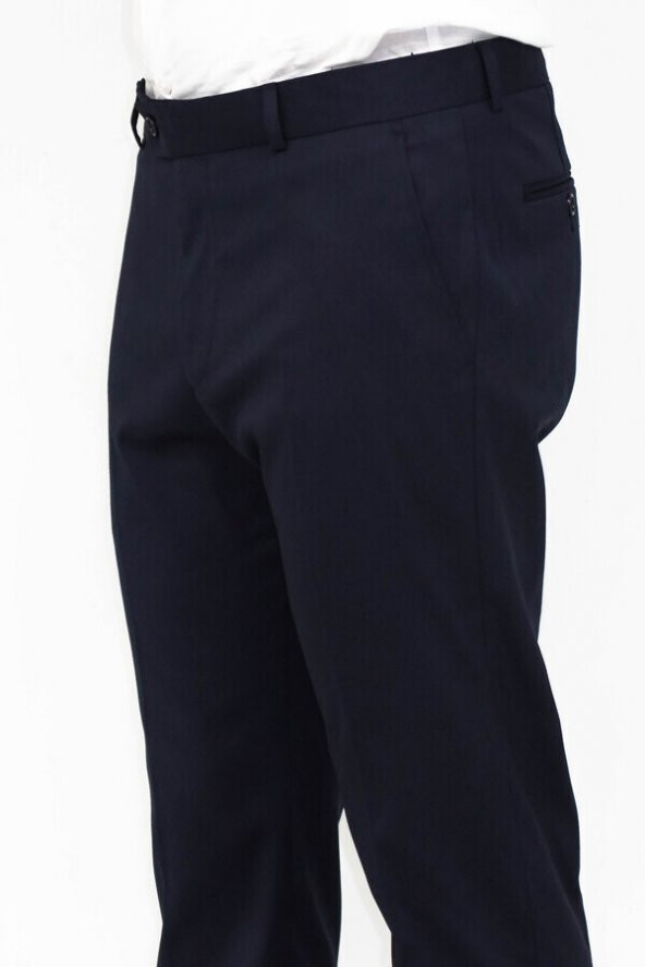 Desensiz Slim Fit Lacivert Erkek Pantolon - 5