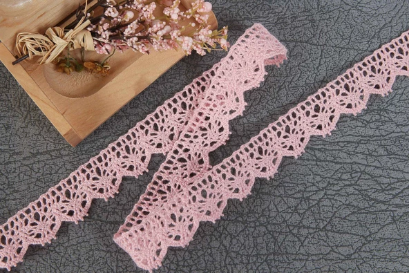 ALKA DANTEL PAMUK KOPANAKİ 10 METRE 515 PAMUK GÜL KURUSU - 2