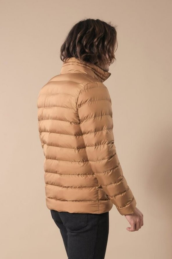 Taba Kısa Erkek Şişme Mont  Wessi - 5