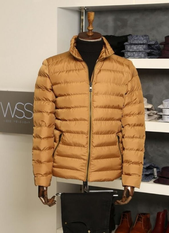 Taba Kısa Erkek Şişme Mont  Wessi - 7