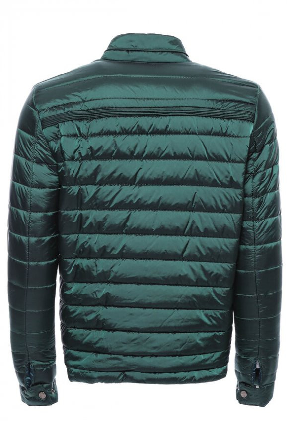 Şişme Yeşil Erkek Mont - 3